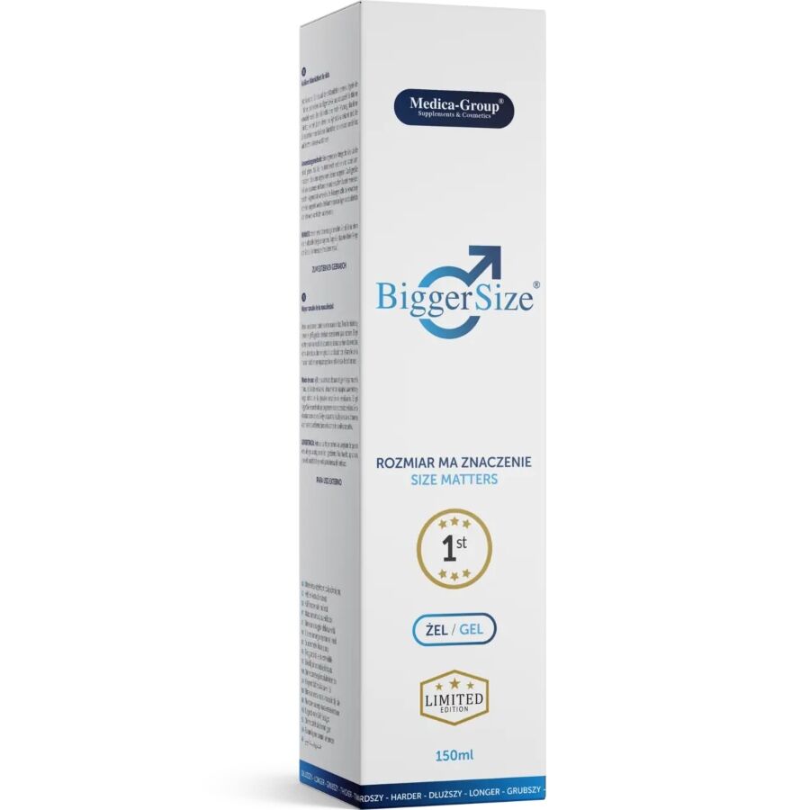 MEDICA GROUP - GEL INTIMO FORMATO GRANDE PER UOMO 150 ML - MEDICA GROUP | Lingerie Harness Boutique