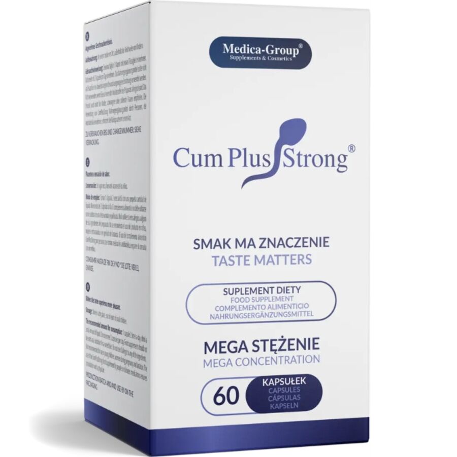 MEDICA GROUP - CUM PLUS FORTE INGRANDIMENTO DELLO SPERMA 60 CAPSULE - MEDICA GROUP | Lingerie Harness Boutique