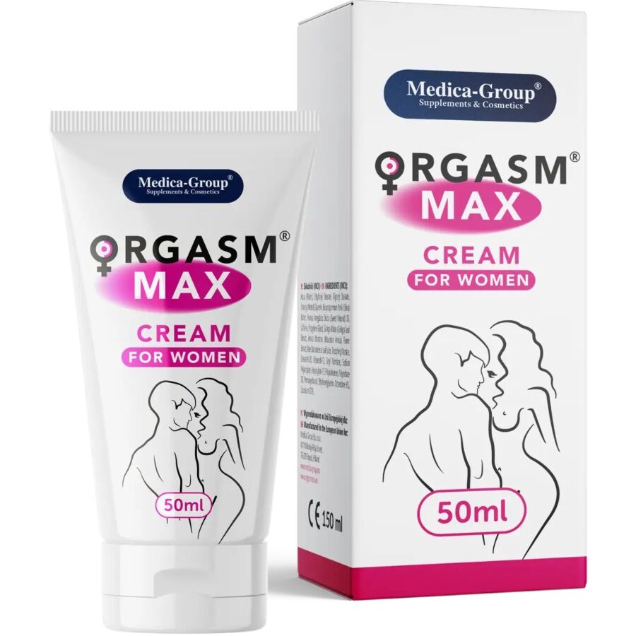 MEDICA GROUP - ORGASM MAX CREMA INTIMA DONNA 50 ML - MEDICA GROUP | Lingerie Harness Boutique