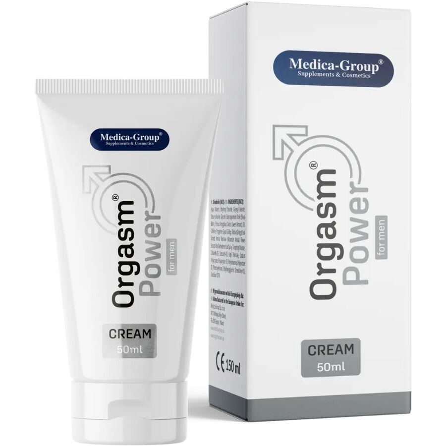 MEDICA GROUP - ORGASM POWER CREMA INTIMA PER UOMO 50 ML - MEDICA GROUP | Lingerie Harness Boutique