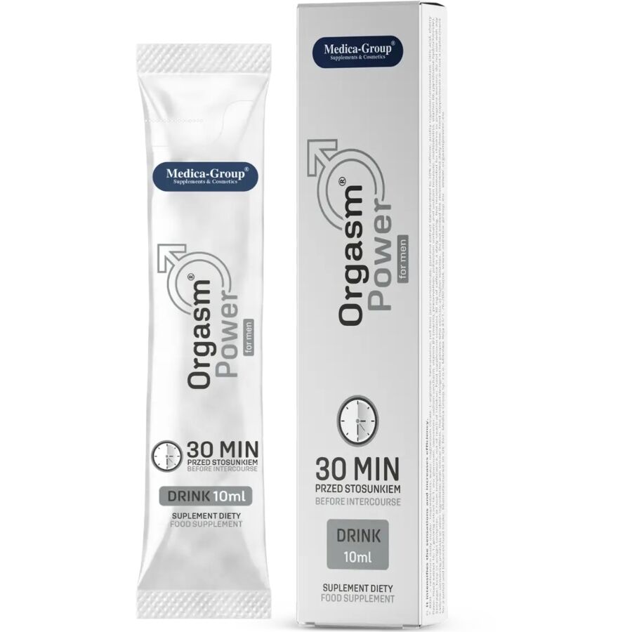 MEDICA GROUP - ORGASM POWER DRINK PER UOMO 10 ML - MEDICA GROUP | Lingerie Harness Boutique