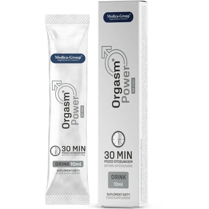 MEDICA GROUP - ORGASM POWER DRINK PER UOMO 10 ML - MEDICA GROUP | Lingerie Harness Boutique