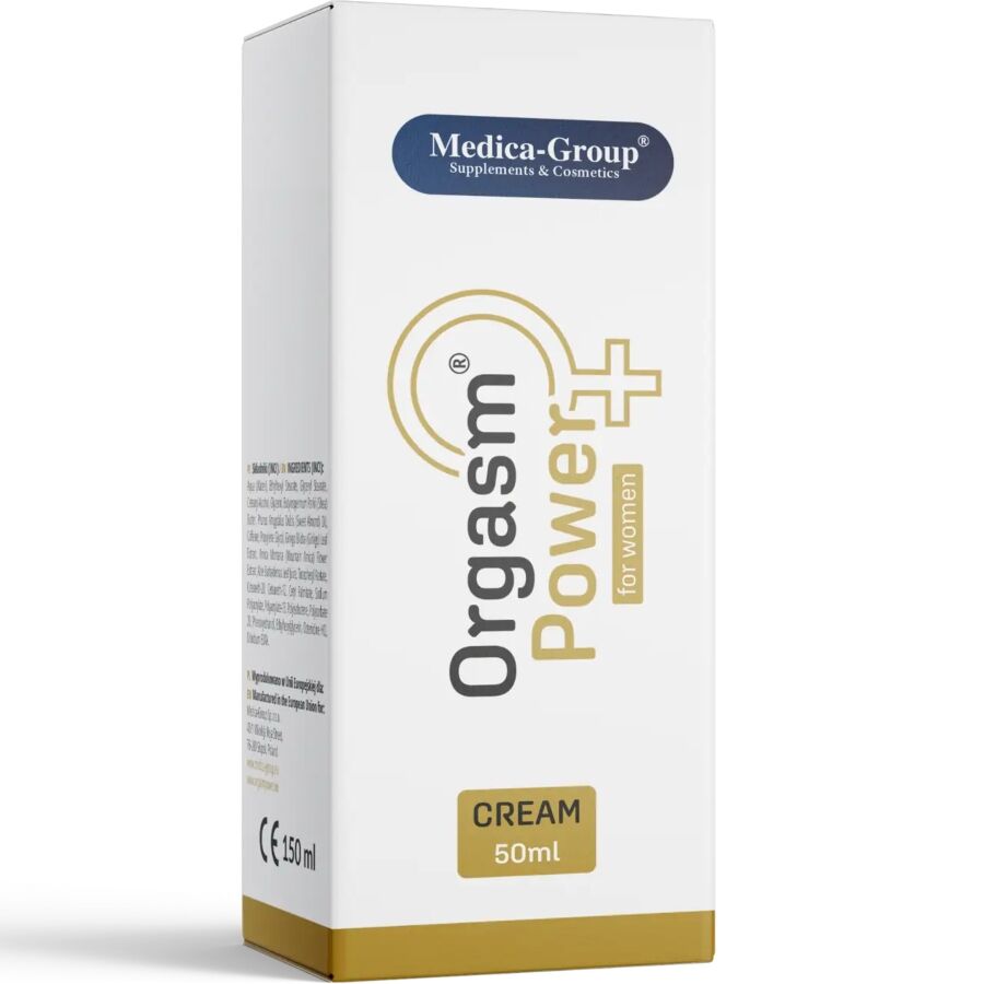 MEDICA GROUP - ORGASM POWER CREMA INTIMA DONNA 50 ML - MEDICA GROUP | Lingerie Harness Boutique