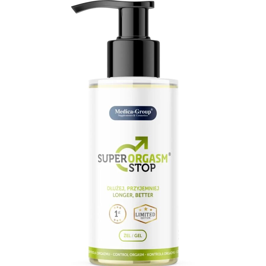 MEDICA GROUP - SUPER ORGASM STOP GEL INTIMO UOMO 150 ML - MEDICA GROUP | Lingerie Harness Boutique