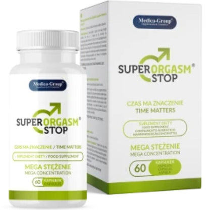 MEDICA GROUP - SUPER ORGASM STOP DELAY PER UOMINI 60 CAPSULE - MEDICA GROUP | Lingerie Harness Boutique