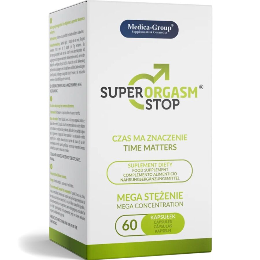 MEDICA GROUP - SUPER ORGASM STOP DELAY PER UOMINI 60 CAPSULE - MEDICA GROUP | Lingerie Harness Boutique
