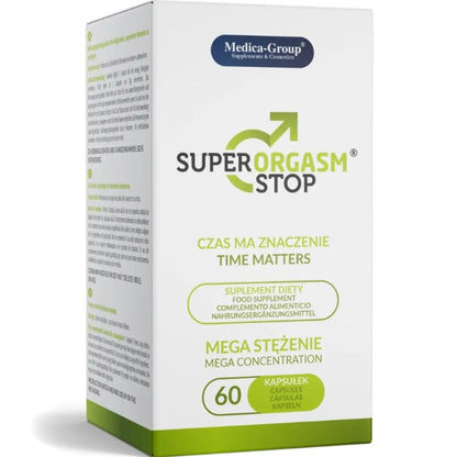 MEDICA GROUP - SUPER ORGASM STOP DELAY PER UOMINI 60 CAPSULE - MEDICA GROUP | Lingerie Harness Boutique