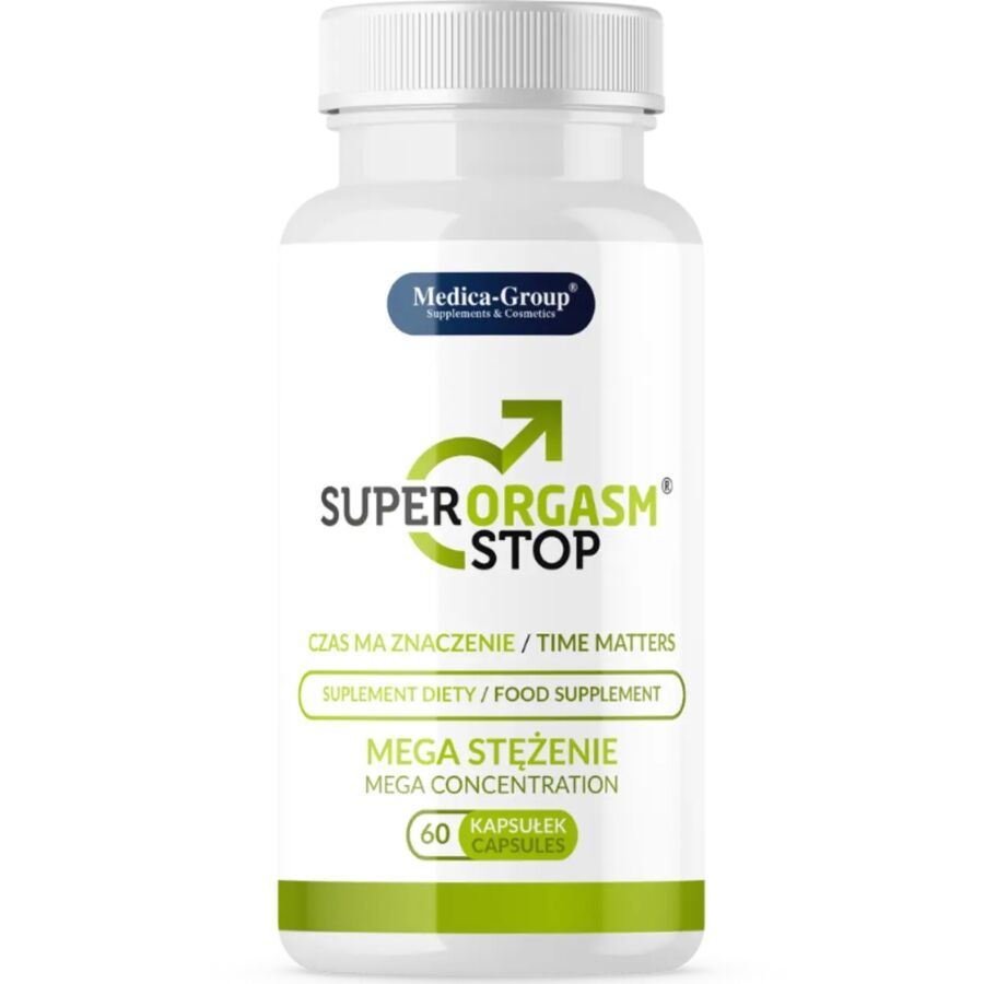 MEDICA GROUP - SUPER ORGASM STOP DELAY PER UOMINI 60 CAPSULE - MEDICA GROUP | Lingerie Harness Boutique