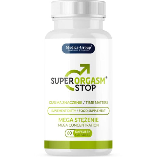 MEDICA GROUP - SUPER ORGASM STOP DELAY PER UOMINI 60 CAPSULE - MEDICA GROUP | Lingerie Harness Boutique
