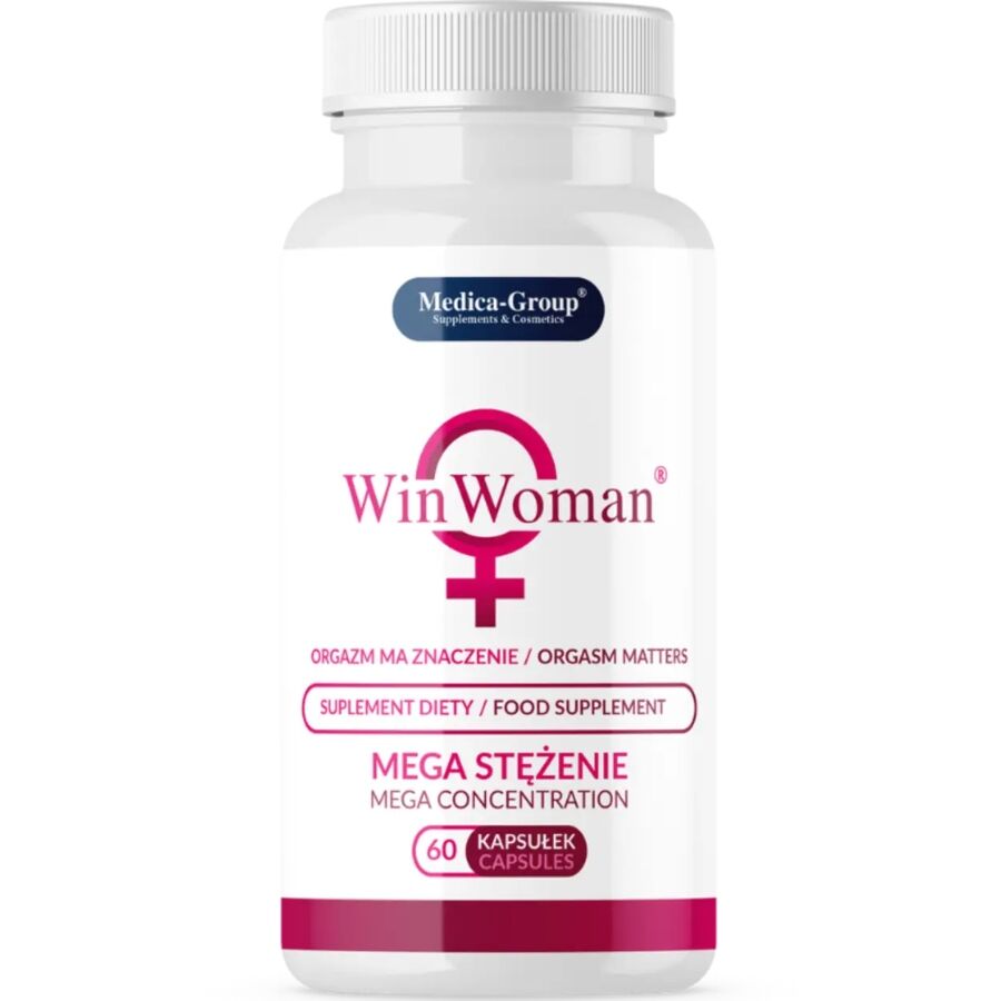 MEDICA GROUP - WIN WOMAN LIBIDO ENLARGEMENT 60 CAPSULE - MEDICA GROUP | Lingerie Harness Boutique
