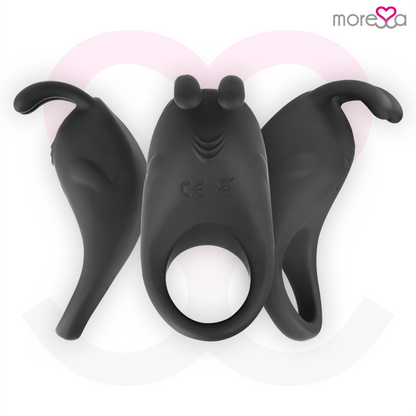 MORESSA - BRAD PREMIUM SILICONE RICARICABILE NERO - MORESSA | Lingerie Harness Boutique