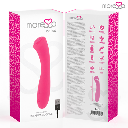 MORESSA - CELSO PREMIUM SILICONE RICARICABILE - MORESSA | Lingerie Harness Boutique