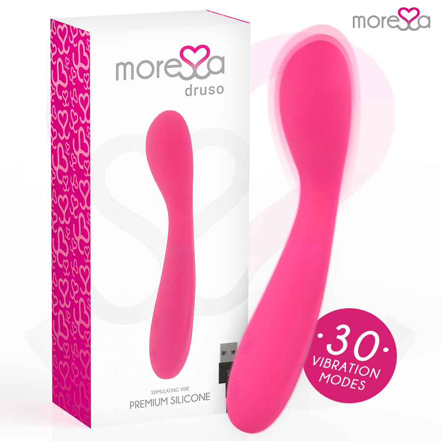 MORESSA - DRUSO PREMIUM SILICONE RICARICABILE - MORESSA | Lingerie Harness Boutique