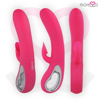 MORESSA - DUSTIN ASPIRAZIONE CLITORIDEA E VIBRAZIONE POTENTE SILICONE PREMIUM RICARICABILE - MORESSA | Lingerie Harness Boutique