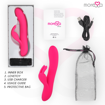 MORESSA - ETHAN PREMIUM SILICONE RICARICABILE - MORESSA | Lingerie Harness Boutique