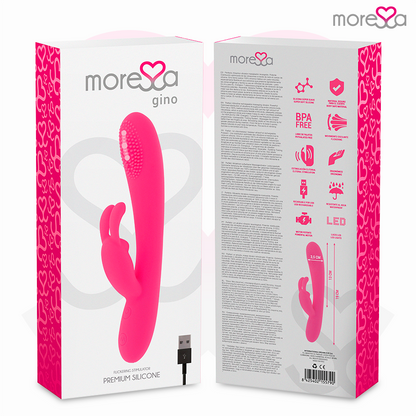 MORESSA - GINO PREMIUM SILICONE RICARICABILE - MORESSA | Lingerie Harness Boutique