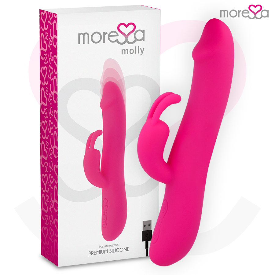 MORESSA - MOLLY PREMIUM SILICONE RICARICABILE - MORESSA | Lingerie Harness Boutique