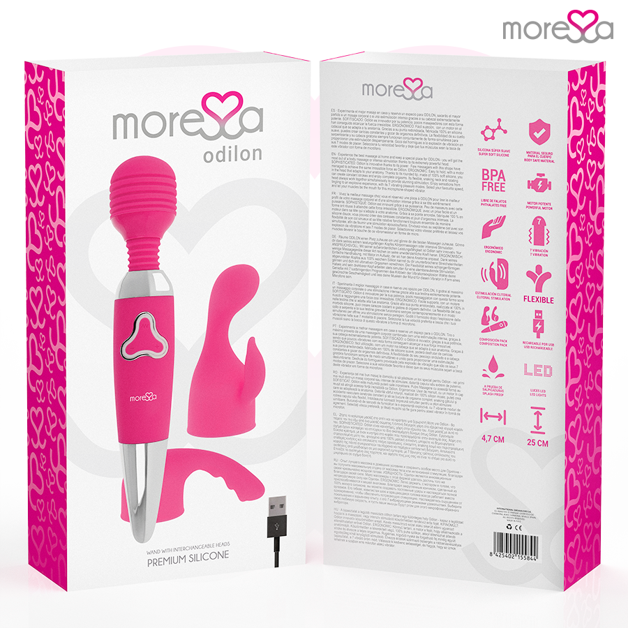 MORESSA - ODILON PREMIUM SILICONE RICARICABILE - MORESSA | Lingerie Harness Boutique