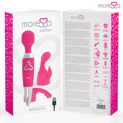 MORESSA - ODILON PREMIUM SILICONE RICARICABILE - MORESSA | Lingerie Harness Boutique