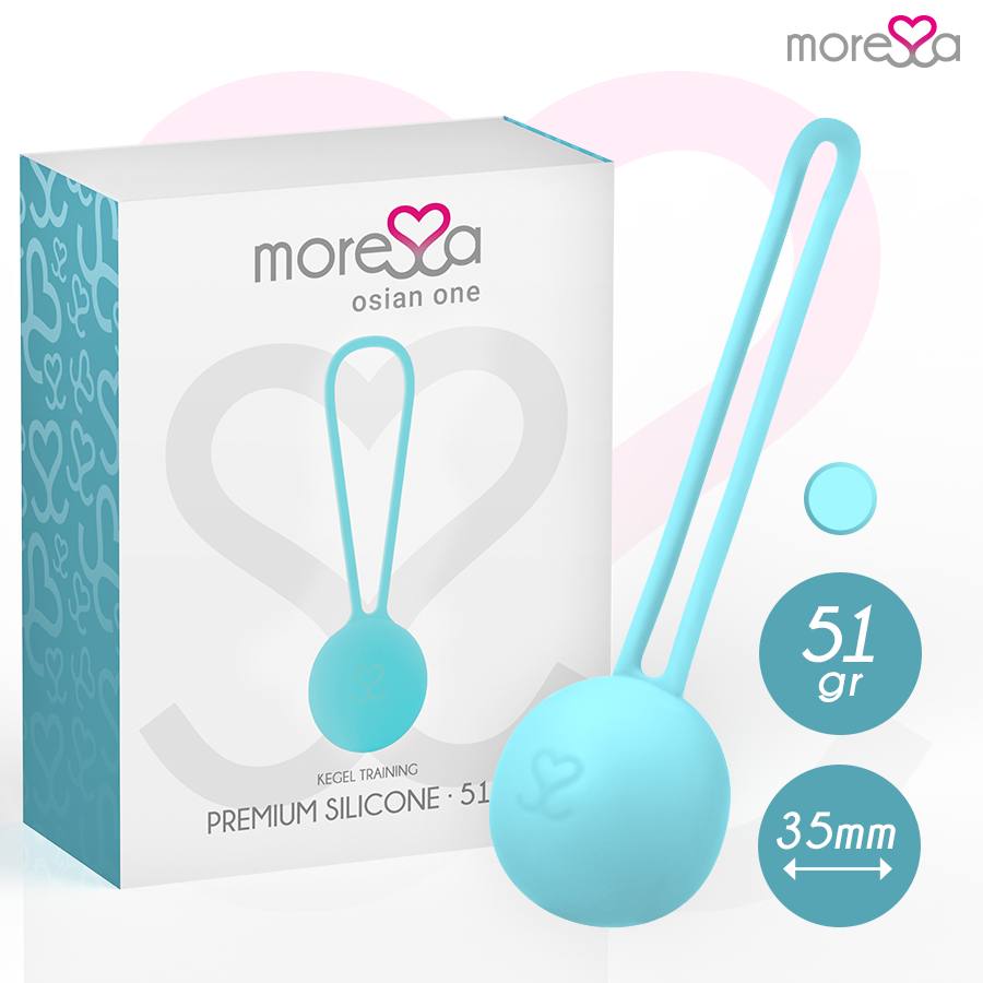 MORESSA - OSIAN ONE PREMIUM SILICONE TURCHESE - MORESSA | Lingerie Harness Boutique