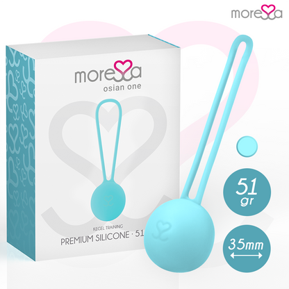 MORESSA - OSIAN ONE PREMIUM SILICONE TURCHESE - MORESSA | Lingerie Harness Boutique