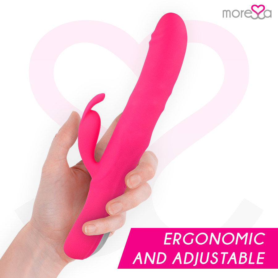 MORESSA - VIBRATORE SOMER PREMIUM A ROTAZIONE MULTIPLA - MORESSA | Lingerie Harness Boutique