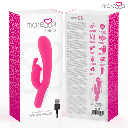 MORESSA - TELMO PREMIUM SILICONE RICARICABILE - MORESSA | Lingerie Harness Boutique