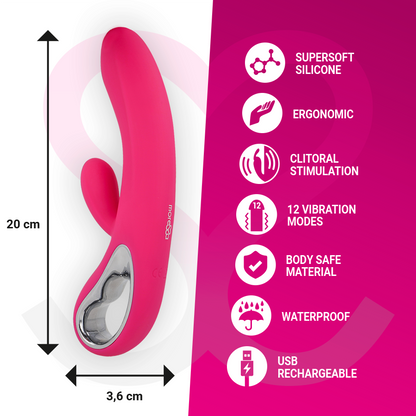 MORESSA - TROY PREMIUM SILICONE RICARICABILE - MORESSA | Lingerie Harness Boutique