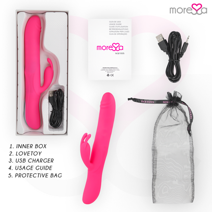 MORESSA - SILICONE RICARICABILE WARREN PREMIUM - MORESSA | Lingerie Harness Boutique