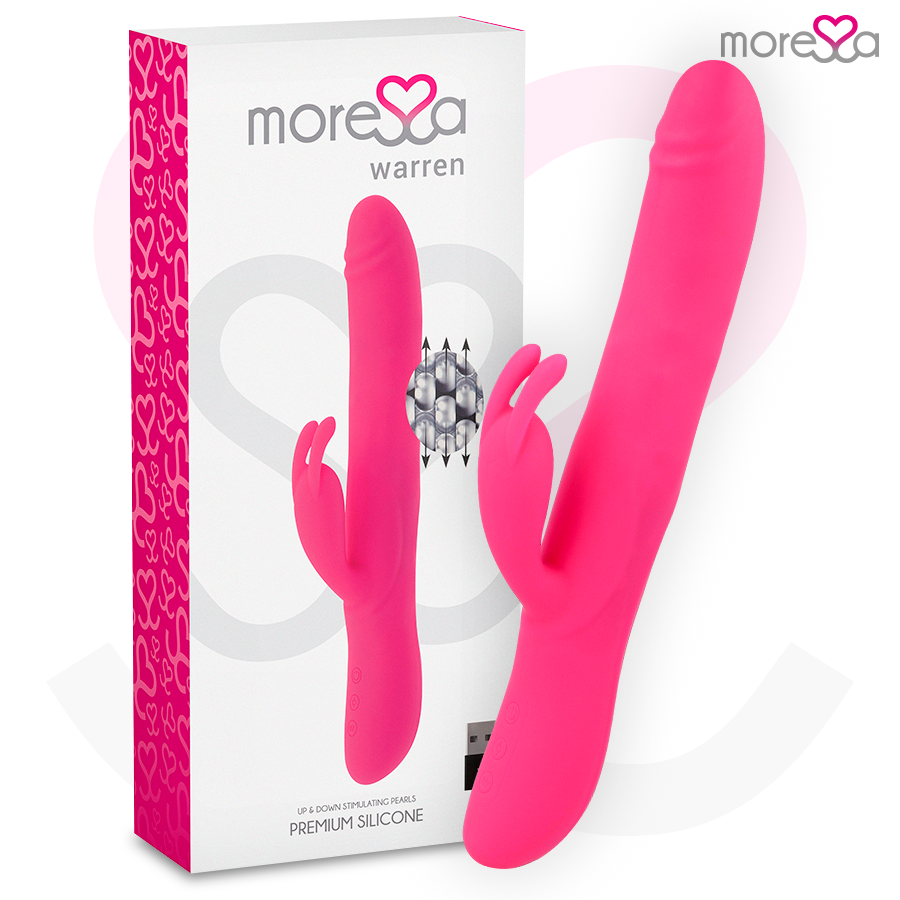 MORESSA - SILICONE RICARICABILE WARREN PREMIUM - MORESSA | Lingerie Harness Boutique