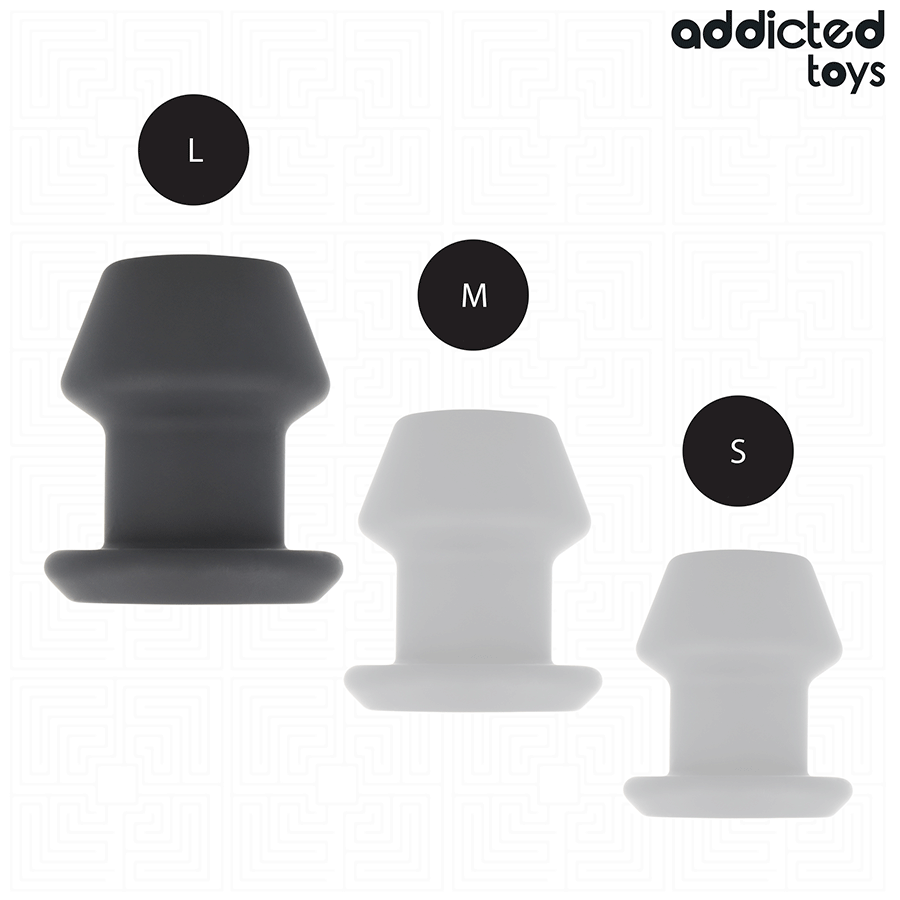 ADDICTED TOYS - EXTREME HOLLOW ANAL PLUG TAGLIA L 10,4 CM - ADDICTED TOYS | Lingerie Harness Boutique