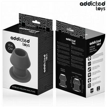 ADDICTED TOYS - EXTREME HOLLOW ANAL PLUG TAGLIA L 10,4 CM - ADDICTED TOYS | Lingerie Harness Boutique