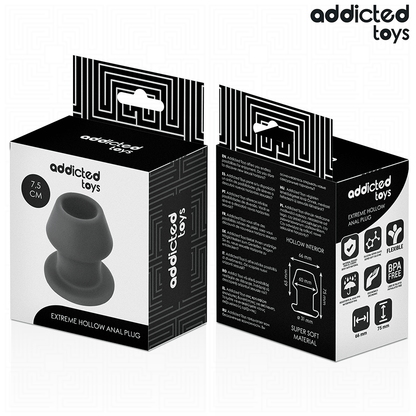 ADDICTED TOYS - EXTREME HOLLOW ANAL PLUG TAGLIA S 7,5 CM - ADDICTED TOYS | Lingerie Harness Boutique