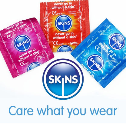 SKINS - CONFEZIONE ASSORTITA DI PREMIUM CONSERVANTI 16 PEZZI - SKINS | Lingerie Harness Boutique