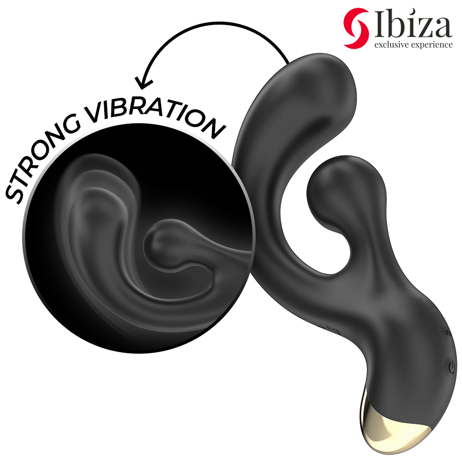 IBIZA - STIMOLATORE VIBRANTE E ROTANTE - IBIZA TECHNOLOGY | Lingerie Harness Boutique