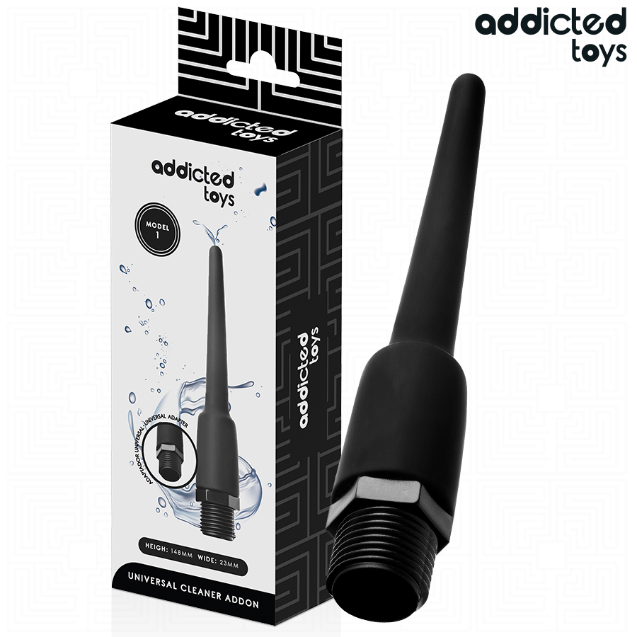 ADDICTED TOYS - PULITORE ANALE CON ADATTATORE UNIVERSALE MODELLO 1 - ADDICTED TOYS | Lingerie Harness Boutique