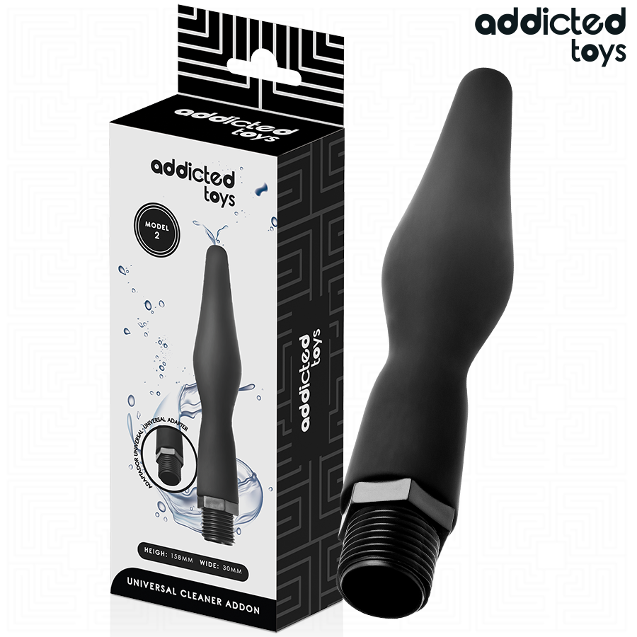 ADDICTED TOYS - PULITORE ANALE CON ADATTATORE UNIVERSALE MODELLO 2 - ADDICTED TOYS | Lingerie Harness Boutique
