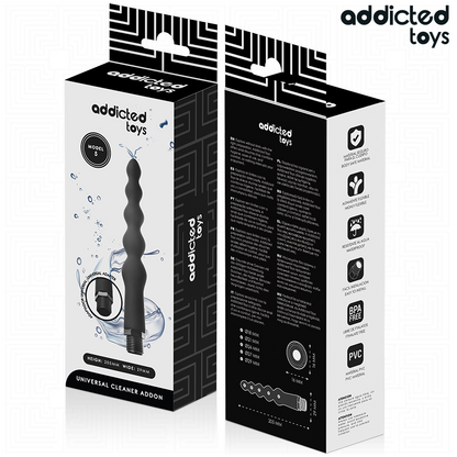ADDICTED TOYS - PULITORE ANALE CON ADATTATORE UNIVERSALE MODELLO 5 - ADDICTED TOYS | Lingerie Harness Boutique