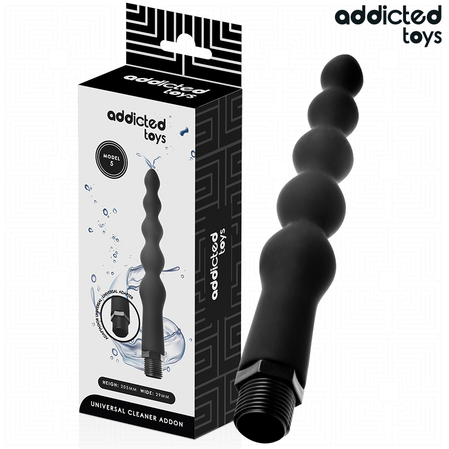 ADDICTED TOYS - PULITORE ANALE CON ADATTATORE UNIVERSALE MODELLO 5 - ADDICTED TOYS | Lingerie Harness Boutique