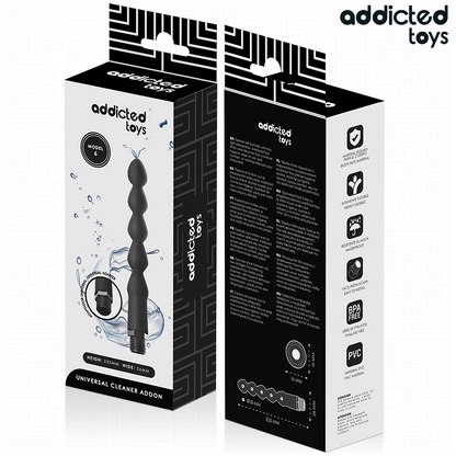 ADDICTED TOYS - PULITORE ANALE CON ADATTATORE UNIVERSALE MODELLO 6 - ADDICTED TOYS | Lingerie Harness Boutique