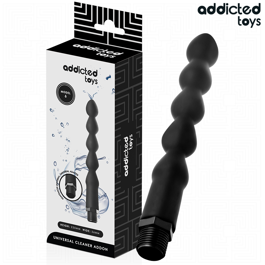 ADDICTED TOYS - PULITORE ANALE CON ADATTATORE UNIVERSALE MODELLO 6 - ADDICTED TOYS | Lingerie Harness Boutique