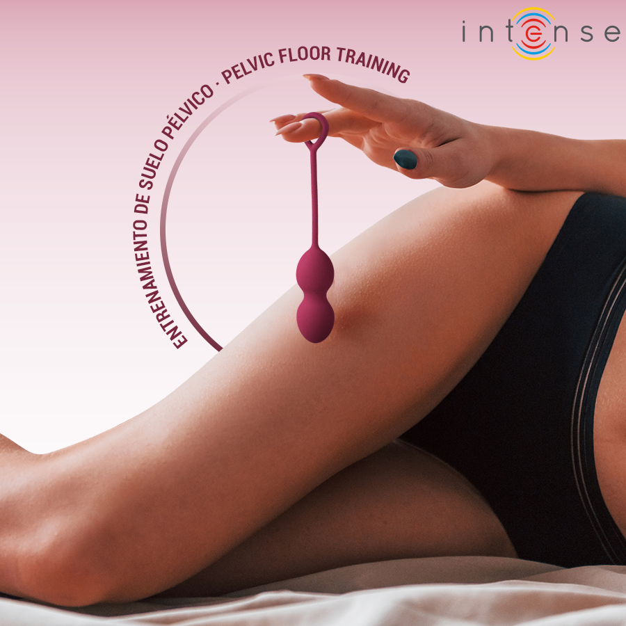 INTENSE - KIT PALLINE KEGEL CHARLI BORDEAUX - INTENSE HEALTH & FUN | Lingerie Harness Boutique