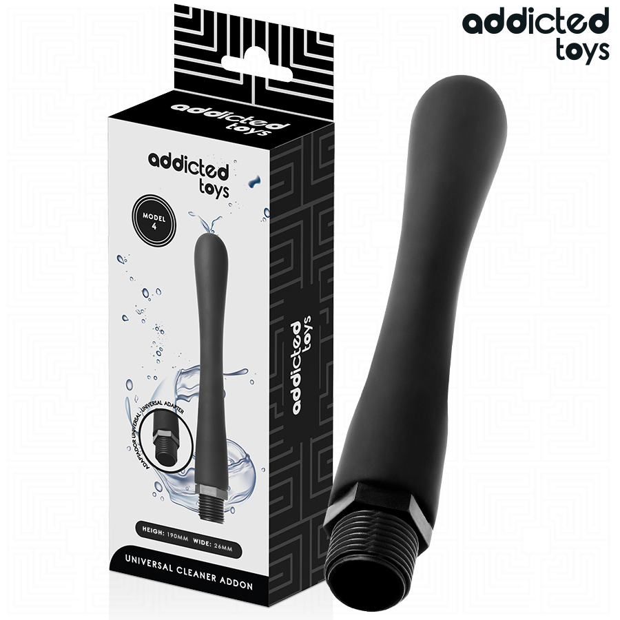 ADDICTED TOYS - PULITORE ANALE CON ADATTATORE UNIVERSALE MODELLO 4 - ADDICTED TOYS | Lingerie Harness Boutique
