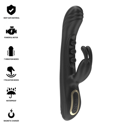 IBIZA - CONIGLIO VIBRANTE CON PULSAZIONE - IBIZA TECHNOLOGY | Lingerie Harness Boutique