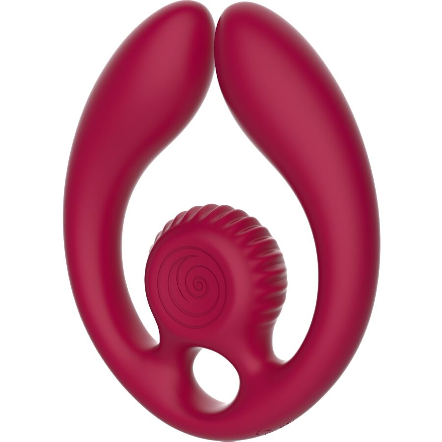 SNAIL VIBE - GIZI DUO STIMOLATORE DI COPPIA TELECOMANDO BORDEAUX - SNAIL VIBE | Lingerie Harness Boutique