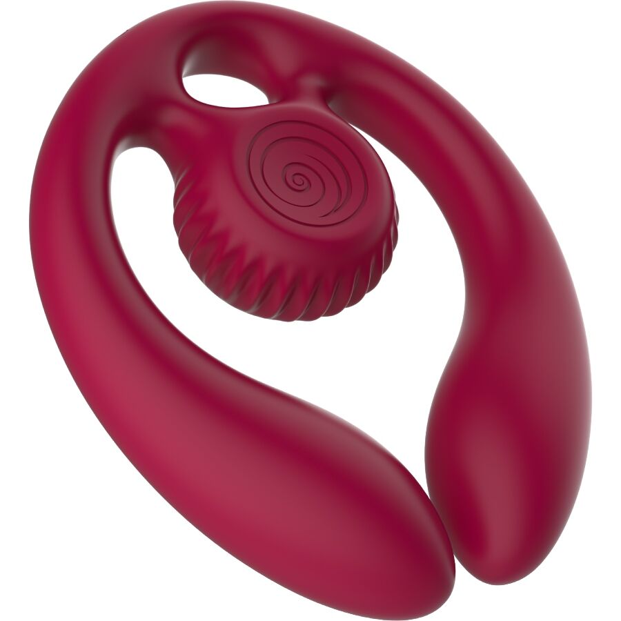 SNAIL VIBE - GIZI DUO STIMOLATORE DI COPPIA TELECOMANDO BORDEAUX - SNAIL VIBE | Lingerie Harness Boutique