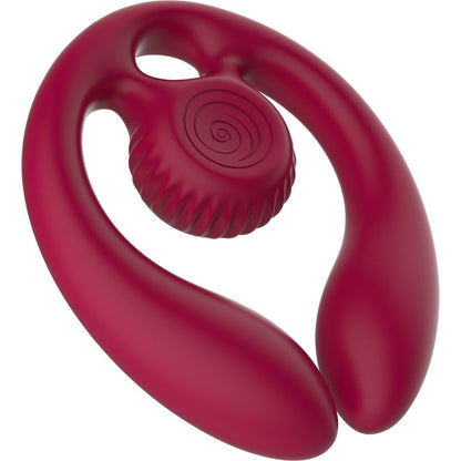 SNAIL VIBE - GIZI DUO STIMOLATORE DI COPPIA TELECOMANDO BORDEAUX - SNAIL VIBE | Lingerie Harness Boutique
