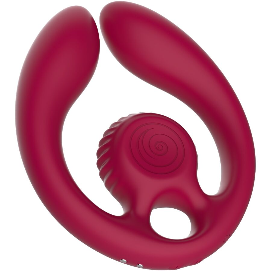 SNAIL VIBE - GIZI DUO STIMOLATORE DI COPPIA TELECOMANDO BORDEAUX - SNAIL VIBE | Lingerie Harness Boutique