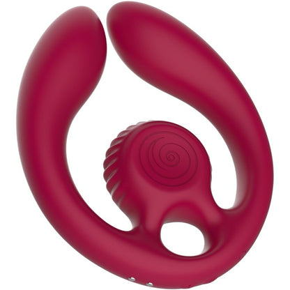 SNAIL VIBE - GIZI DUO STIMOLATORE DI COPPIA TELECOMANDO BORDEAUX - SNAIL VIBE | Lingerie Harness Boutique