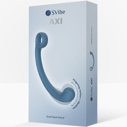 SNAIL VIBE - BACCHETTA PER MASSAGGIO VIBRANTE AXI BLU - SNAIL VIBE | Lingerie Harness Boutique